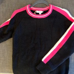 Brand new THML sweater with tags. Acrylic nylon and spandex